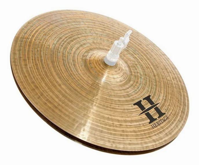 Zultan 15" Heritage Hi-Hat, vue de près, de face