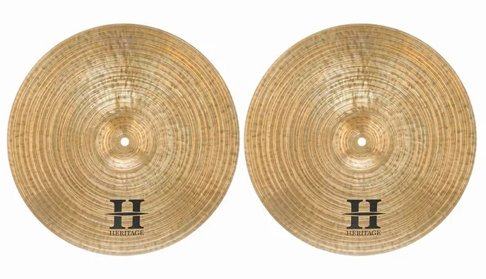 Zultan 15" Heritage Hi-Hat, sur fond neutre, photo 2
