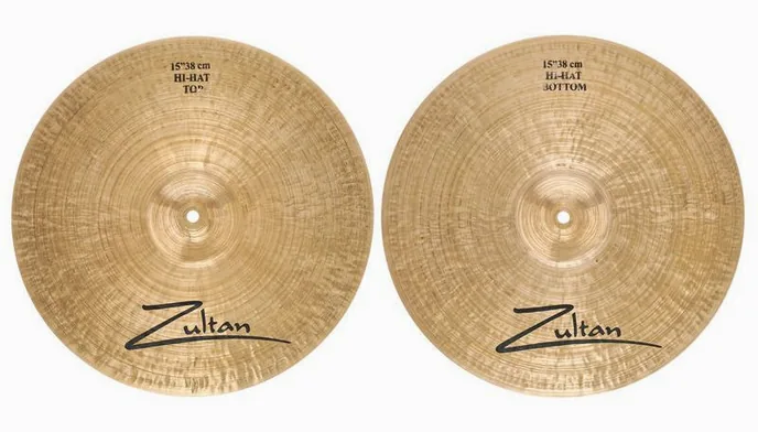 Zultan 15" Heritage Hi-Hat, vue de face, photo 3