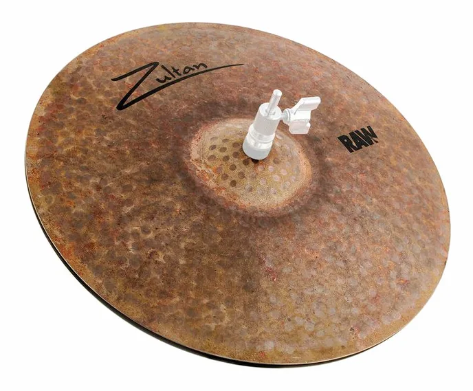 Zultan 15" Raw Jazz Hi-Hat, sur fond neutre