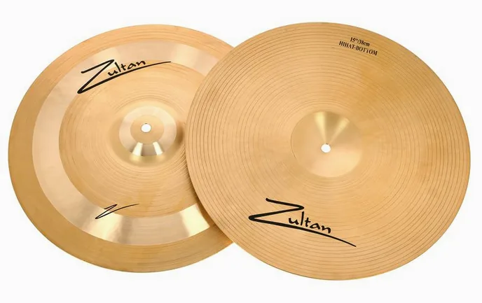 Zultan 15" Z-Series Hi-Hat, vue de dessus, photo 3