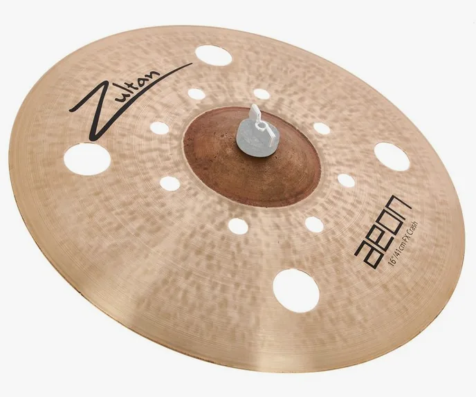 Zultan 16" Aeon FX Crash, vue de près, de face