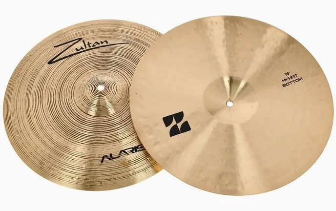 Zultan 16" Alaris Hi-Hat, vue de profil, photo 3
