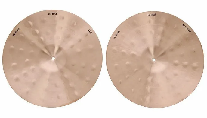 Zultan 16" Dune Hi-Hat, sur fond neutre, photo 2