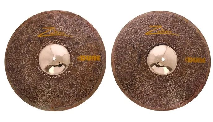 Zultan 16" Dune Hi-Hat, vue de dessus, photo 3