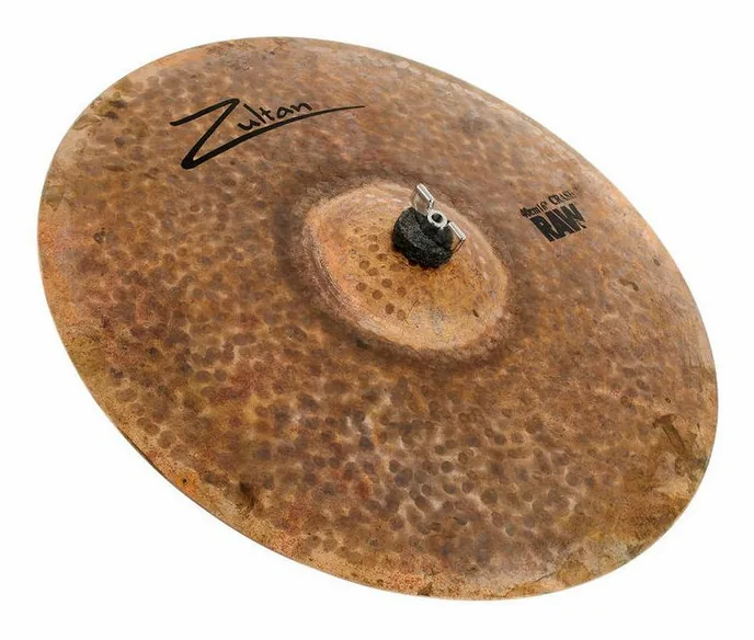 Zultan 16" Raw Crash, de face sur fond neutre