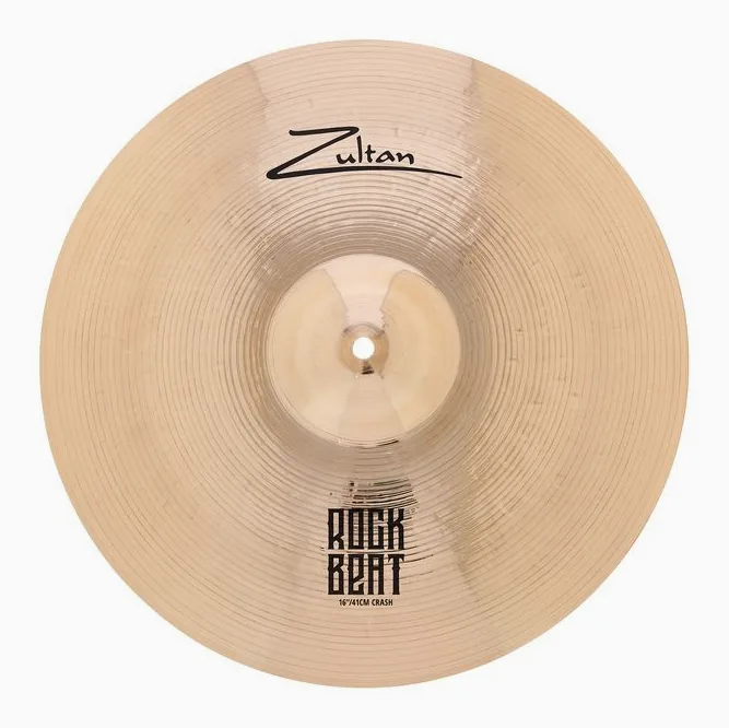 Zultan 16" Rock Beat Crash, vue de profil, photo 2