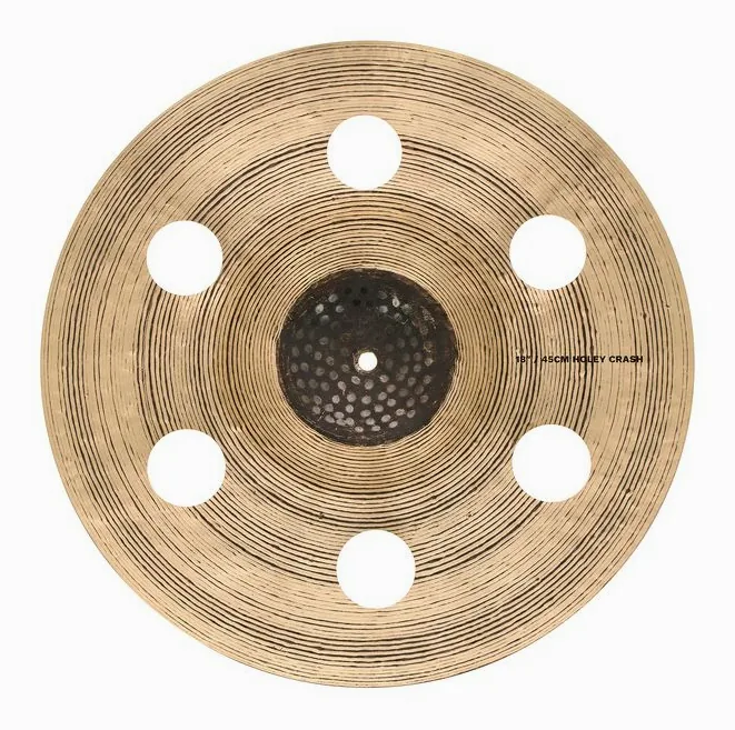 Zultan 18" Holey Crash 25, vue de trois quarts, photo 3