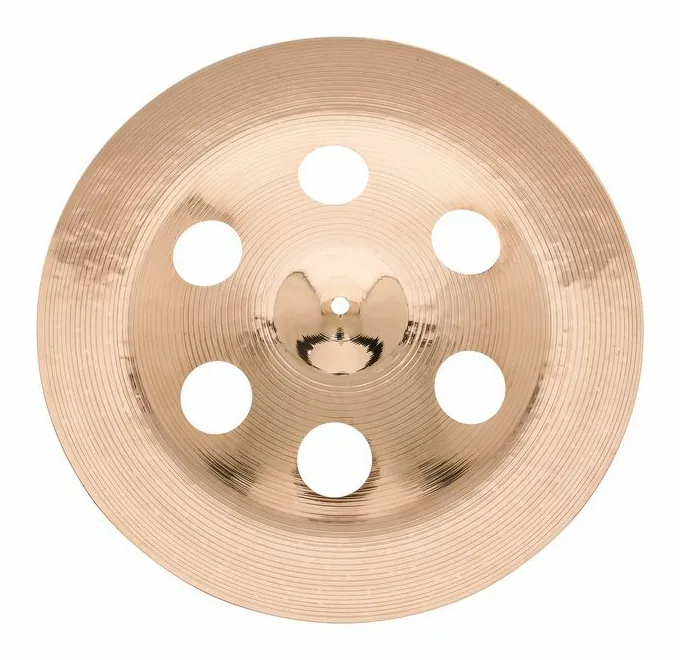 Zultan 18" Rock Beat China Holey, vue de près, photo 3