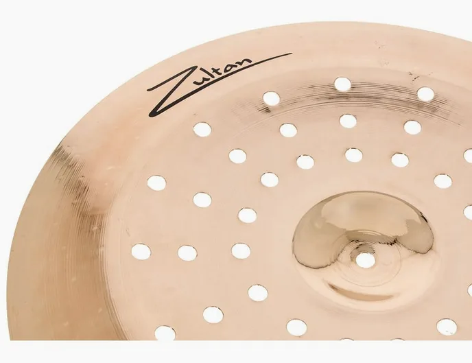 Zultan 18" Rock Beat Trash China, vue de face, photo 4