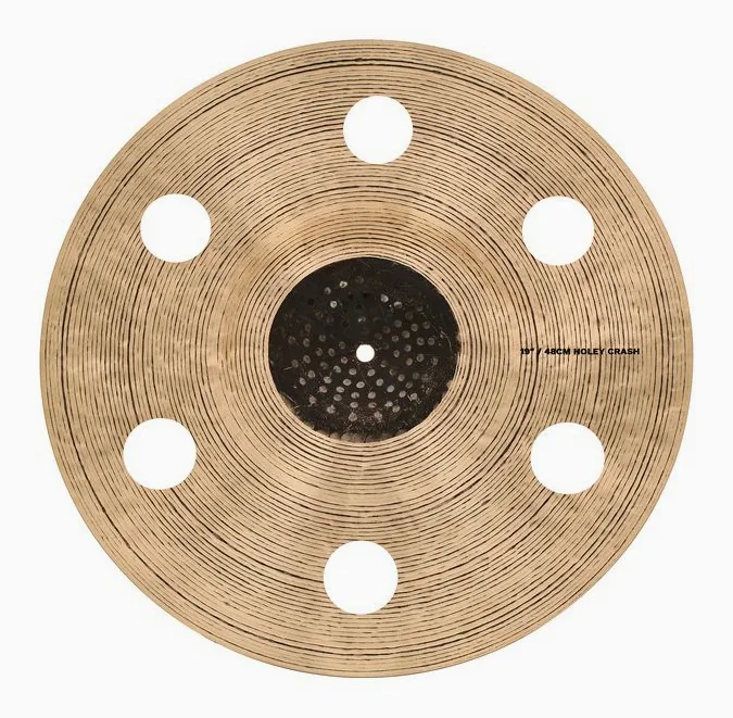 Zultan 19" Holey Crash 25, vue de trois quarts, photo 3