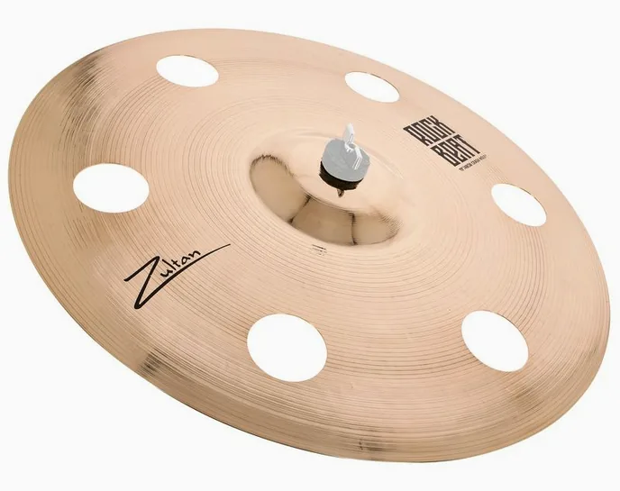 Zultan 19" Rock Beat Crash Holey, vue de face