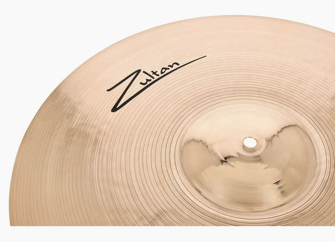 Zultan 20" Rock Beat Heavy Ride, vue de profil, photo 4