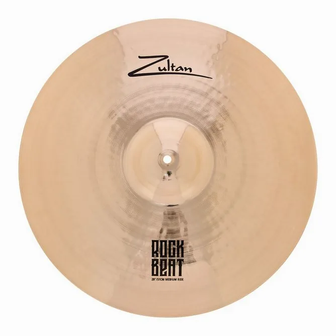Zultan 20" Rock Beat Medium Ride, vue de dessus, photo 2