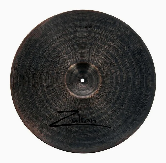 Zultan 22" Ride Dark Matter, sur fond neutre, photo 3