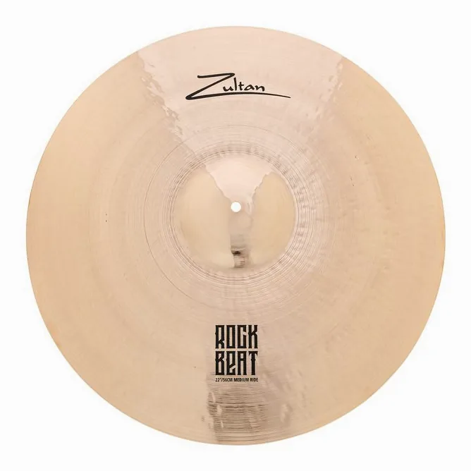 Zultan 22" Rock Beat Medium Ride, vue de trois quarts, photo 2