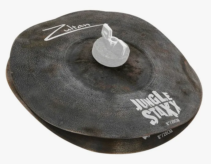 Zultan 8" Jungle Staxx with jingles, de face sur fond neutre