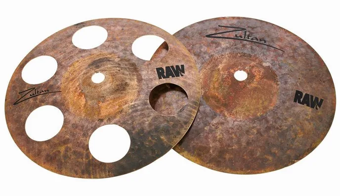 Zultan 8" Raw Mini Hi-Hat, vue de près, photo 2
