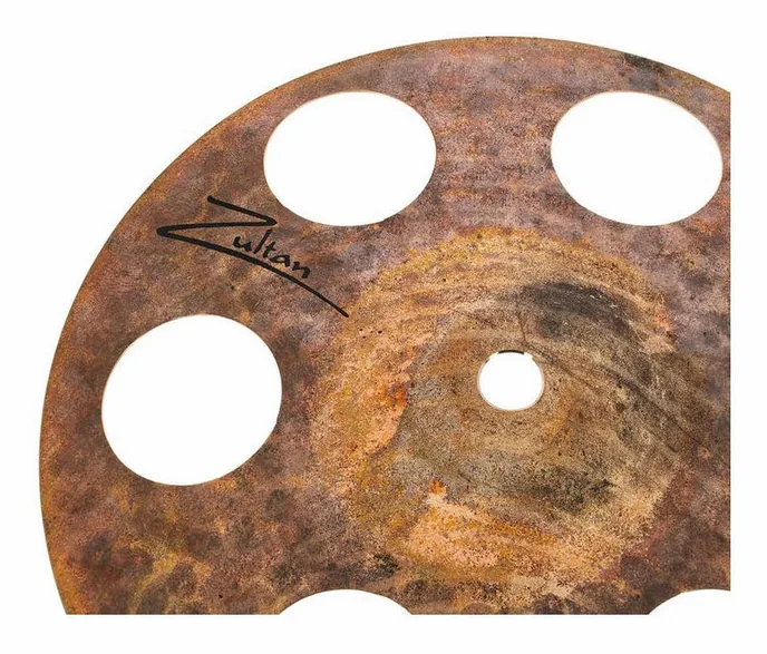 Zultan 8" Raw Mini Hi-Hat, vue de près, photo 4