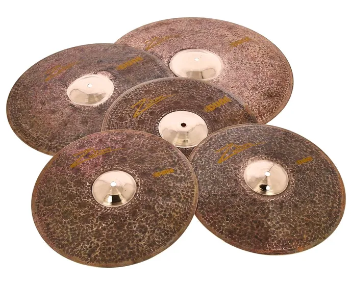 Zultan Dune Grand Cymbal Set, de face sur fond neutre