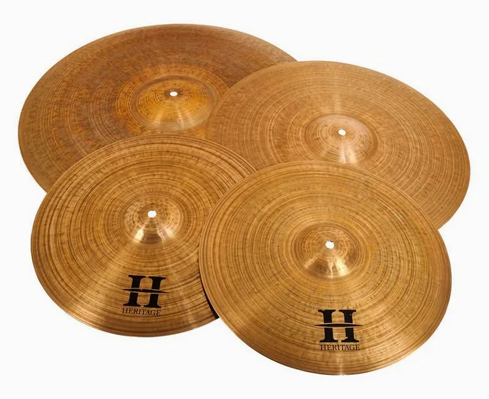 Zultan Heritage Grand Cymbal Set, vue de près, de face