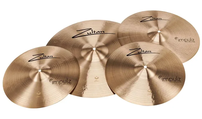 Zultan Impulz Cymbal Set, vue de face