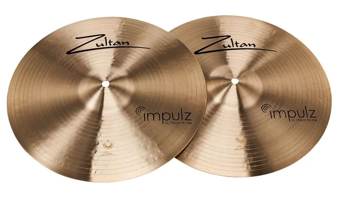 Zultan Impulz Cymbal Set, sur fond neutre, photo 3