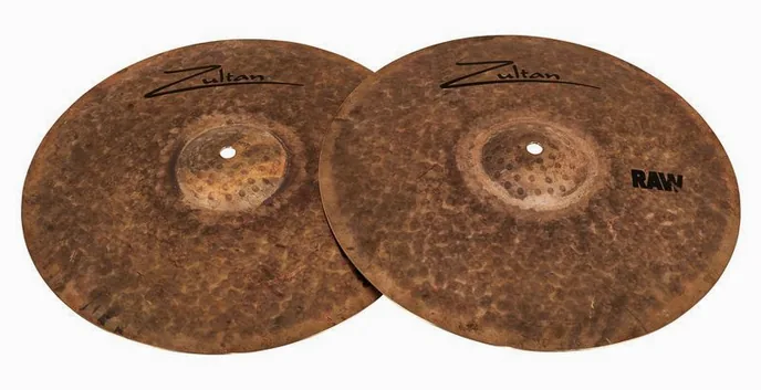 Zultan Raw Cymbal Set, vue de trois quarts, photo 3